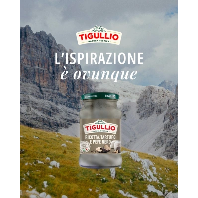 Pesto Tigullio Ricotta, Truffle and Black Pepper
