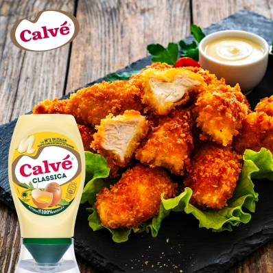 Calvé Mayonnaise Classica Top Down (430ml) - Rich and Creamy