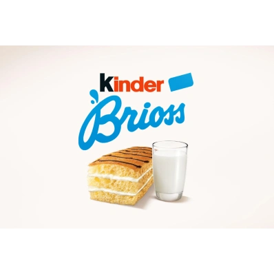 Kinder Brioss Milk - Soft and Creamy Italian Sponge Cake