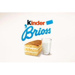 Kinder Brioss Milk - Soft and Creamy Italian Sponge Cake