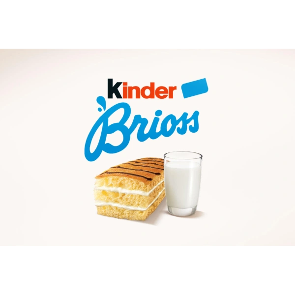 Kinder Brioss Milk - Soft and Creamy Italian Sponge Cake