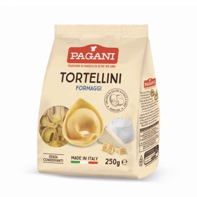 Tortellini with Cheese – Pagani 250g - Pacco Italiano