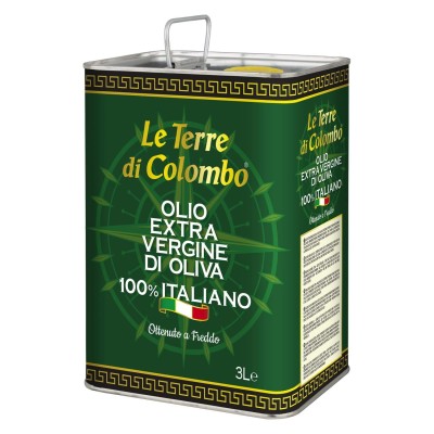 100% Italian Extra Virgin Olive Oil – Le Terre di Colombo 3L