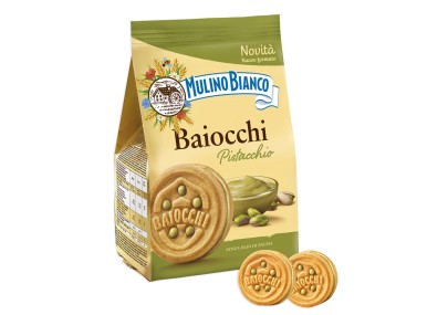 Mulino Bianco Baiocchi with Pistachio Cream 240g