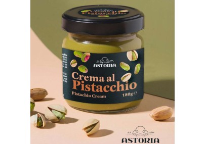 Astoria Pistachio Cream (180g) – Authentic Italian Spread - Pacco Italiano