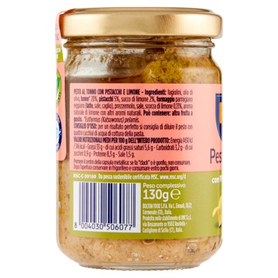 Rio Mare Pesto with Tuna, Pistachio & Lemon – 130g