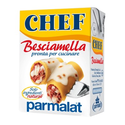 Besciamella Chef Classica UHT 200ml - Creamy White Sauce