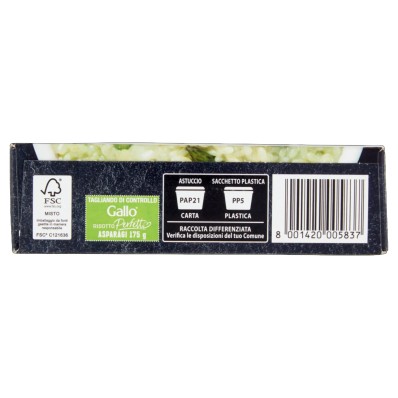 Gallo Risotto Perfetto Asparagus – 175g | Italian Risotto