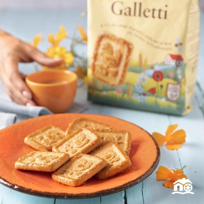 Galletti Mulino Bianco 350g – Italian Shortbread Biscuits
