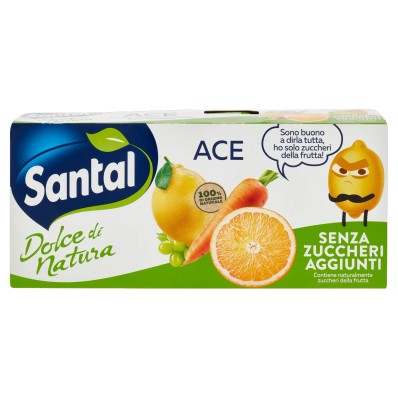 Santal ACE Juice – No Added Sugars (3x200ml) | Vitamin Boost
