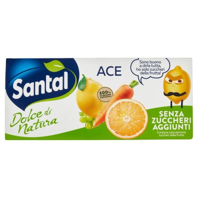 Santal ACE Juice - No added Sugars (3x200ml)