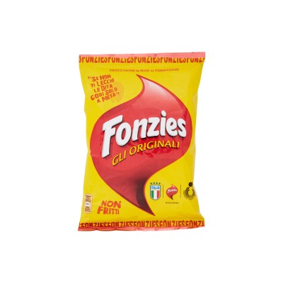 Fonzies Corn Cheese Crisps 100g | Classic Italian Snack