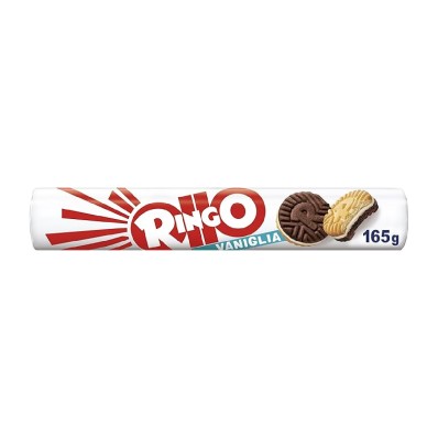 Ringo Vanilla Cookies in Tube - 165g