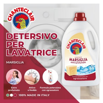 Chanteclair Laundry Liquid Marsiglia – 1260ml | 28 Washes