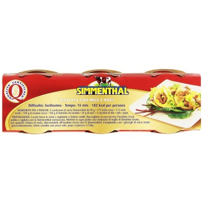 Simmenthal Classica (Beef in Jelly) 3x90g | Italian Classic