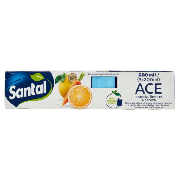Santal ACE Juice - 3x200ml Refreshing and Nutritious Beverage Santal ACE Juice - 3x200ml Refreshing and Nutritious Beverage