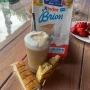 Kinder Brioss Milk - Al latte - Breakfast with Cappuccino