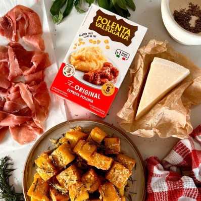 Polenta Valsugana 375g - Traditional Italian Polenta Corn
