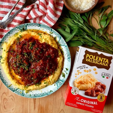 Polenta Valsugana 375g - Traditional Italian Polenta Corn