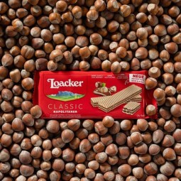 Loacker Wafer Napolitaner 175g | Classic Hazelnut Wafers