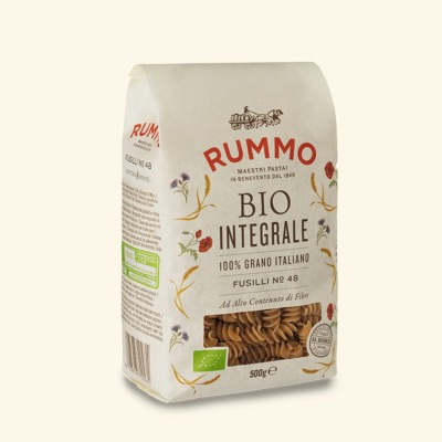 Rummo Organic Wholemeal Fusilli No.48 500g
