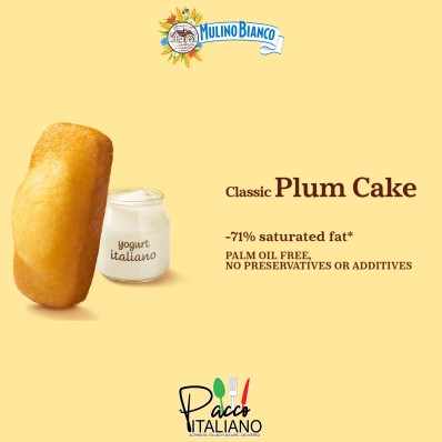 Mulino Bianco Plumcake with Yoghurt 10 Pack 330g