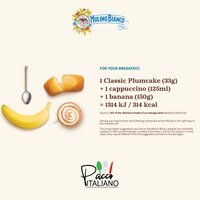 Mulino Bianco Plumcake with Yoghurt 10 Pack 330g