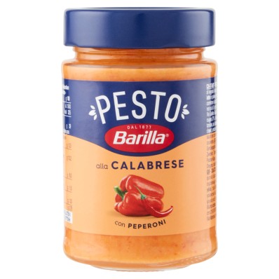 Barilla Pesto Calabrese with Peppers & Chilli 190g – Gluten-Free