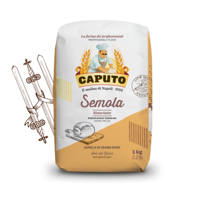 Caputo Semola di Grano Duro - Ideal for Fresh Pasta and Bread