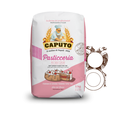 Caputo Farina Pasticceria 1KG - Pacco Italiano