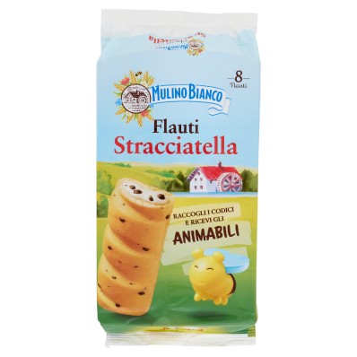 Mulino Bianco Flauti Stracciatella 8 Pieces 280g