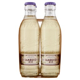 Tassoni Organic Elderflower Drink 180ml x 4 – Made in Italy