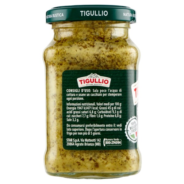Gran Pesto alla Genovese Tigullio - Authentic Italian Flavor