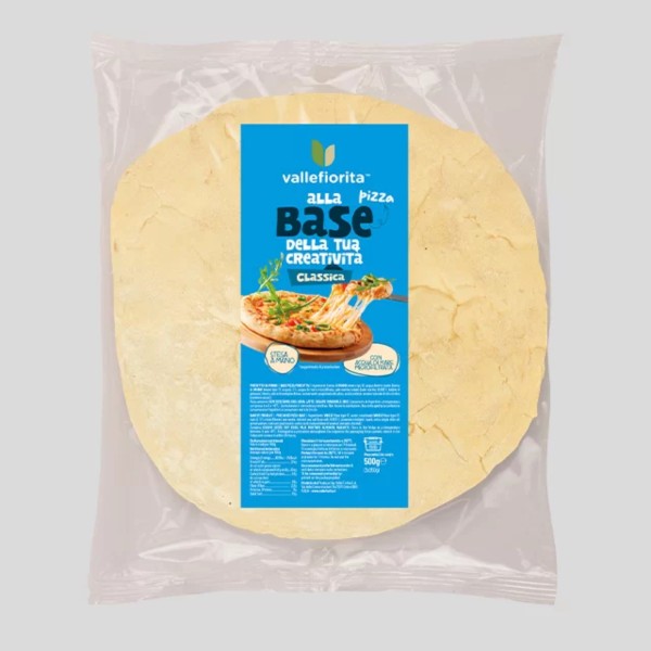 Vallefiorita Classic Pre-Baked Pizza Base 2 Pack 500g