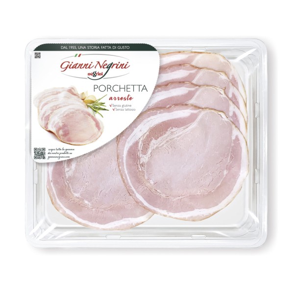 Negrini Porchetta al Forno Sliced 120g