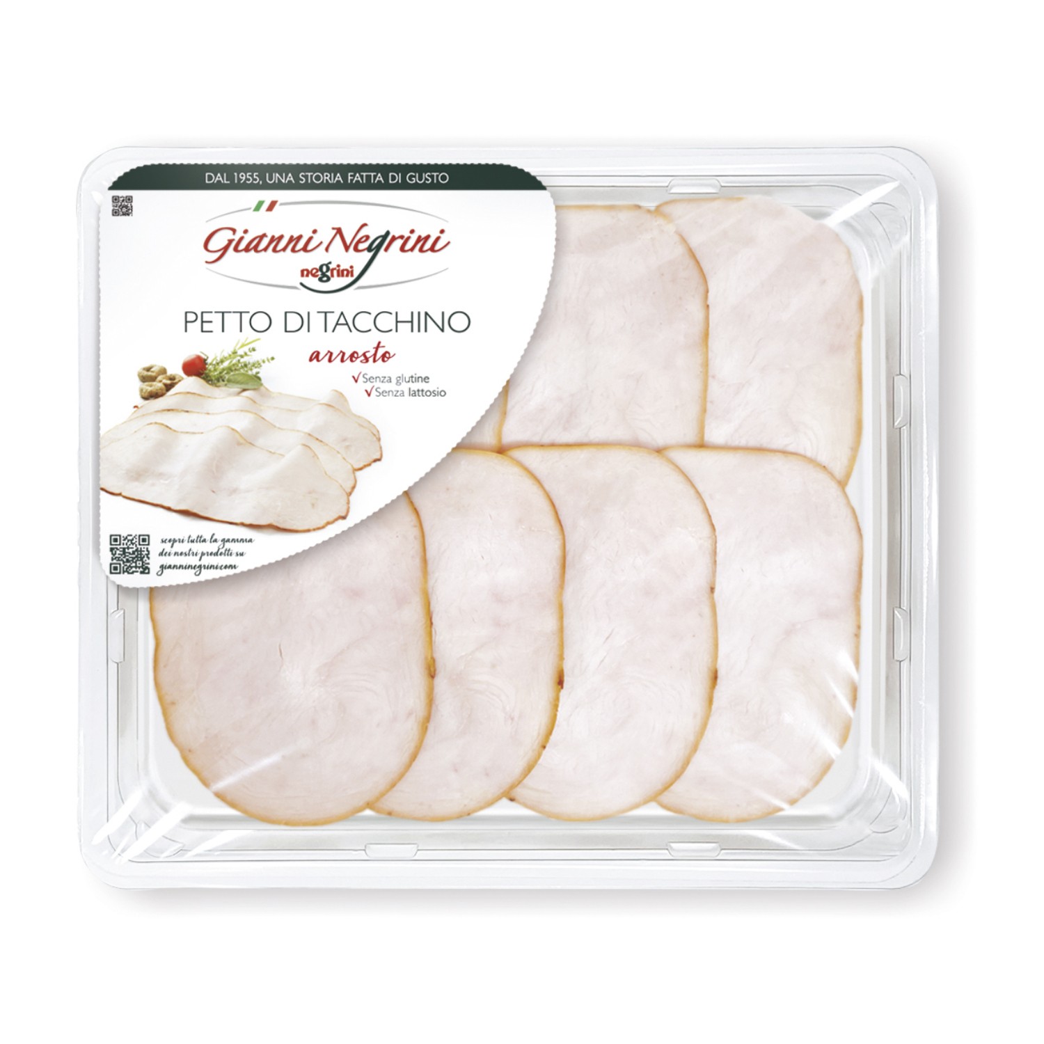Negrini Roast Turkey Slices 120g
