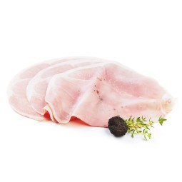 Cooked Ham with Black Truffle 120g – Sliced Premium Meat