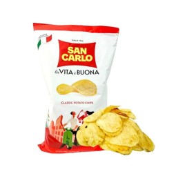 San Carlo Classic Potato Chips 50g – Crispy Italian Snack
