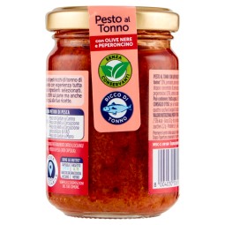 Rio Mare Tuna Pesto with Black Olives & Chili | 130g Jar
