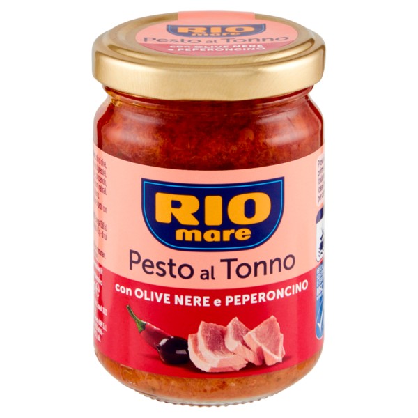 Rio Mare Tuna Pesto with Black Olives & Chili | 130g Jar