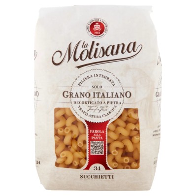 La Molisana Succhietti N°34 - Authentic Italian Pasta