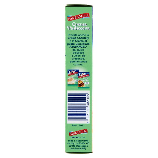 Paneangeli Pasticcera Custard Mix – No-Cook Cream 150g