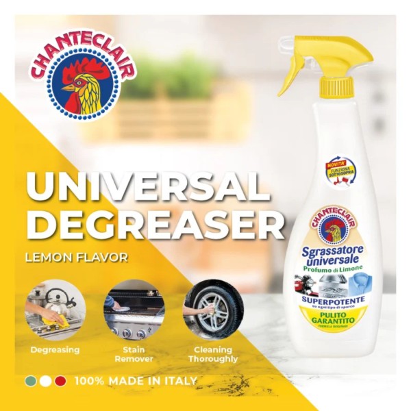 Chanteclair Universal Lemon Degreaser – 600ml Spray Chanteclair Universal Lemon Degreaser – 600ml Spray