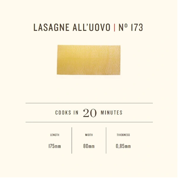 Rummo Egg Pasta Lasagne - Lasagne all uovo - Pacco Italiano