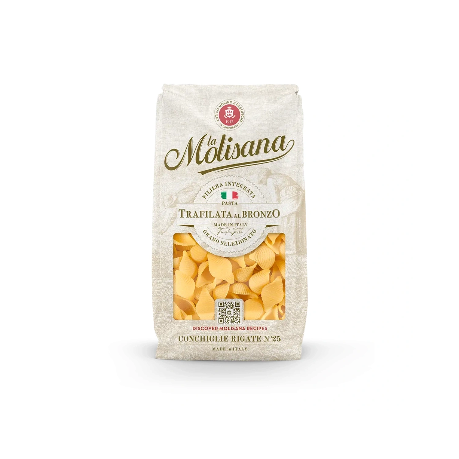 La Molisana Conchiglie Rigate N°25