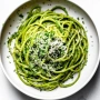 Rummo Spaghetti pesto and green veggi