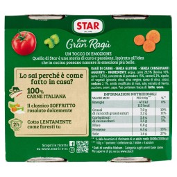 Star Gran Ragù Classic Italian Meat Sauce – 2 x 180g