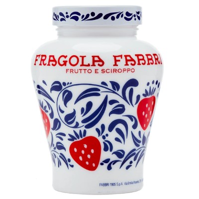 Fabbri Strawberry Fruit and Syrup Fragole - 600g