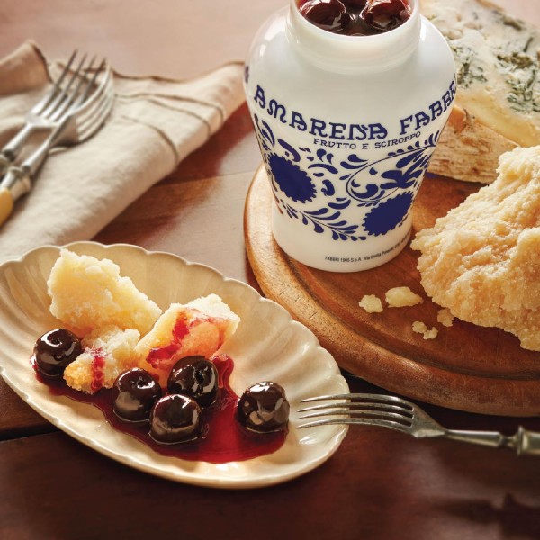 Fabbri Cherries Fruit and Syrup Amarena - 600g: Italian Delight Fabbri Cherries Fruit and Syrup Amarena - 600g: Italian Delight