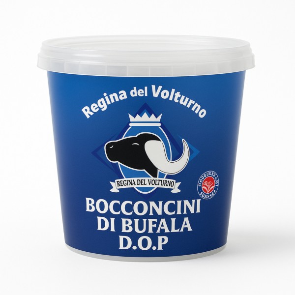Bocconcini di Bufala D.O.P. 500g Regina Del Volturno